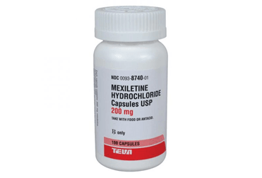 MEXILETINE HCL 200 MG 100 CAPSULES